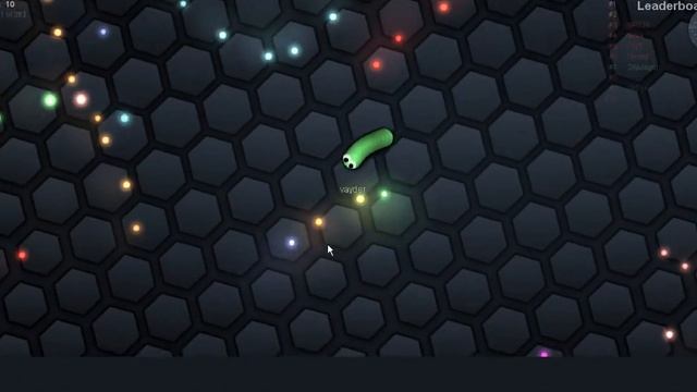 Играем в игру slither.io№1 смотреть онлайн