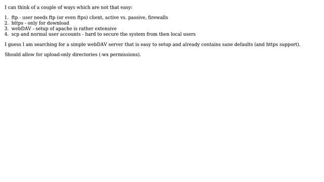 Unix & Linux: How to easily and securely share files on a linux system over the internet? смотреть онлайн