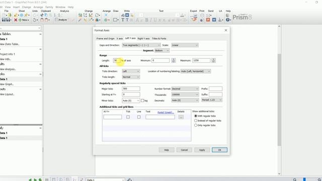 How to break axis in GraphPad prism | How to break graph in prism| Discontinuous axis in prism | смотреть онлайн