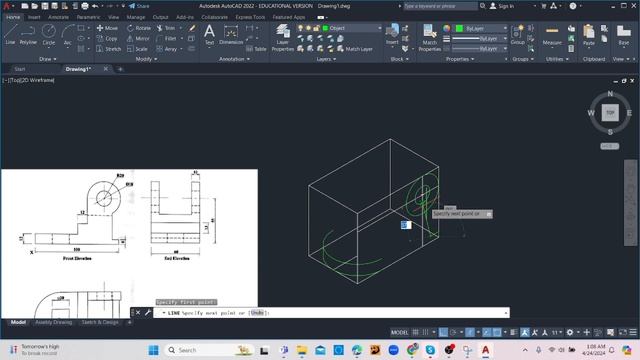 Technical Drawing TD Mechanical Drawing 2023 Sketch and design Past paper 2 смотреть онлайн