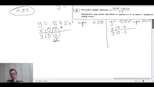 Простой пример ФУНКЦИИ с МОДУЛЕМ. Задание 22 ОГЭ смотреть онлайн