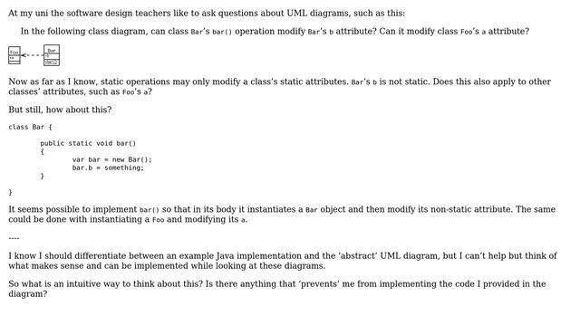 What is a good way to understand the relationship between a UML class diagram and an... смотреть онлайн