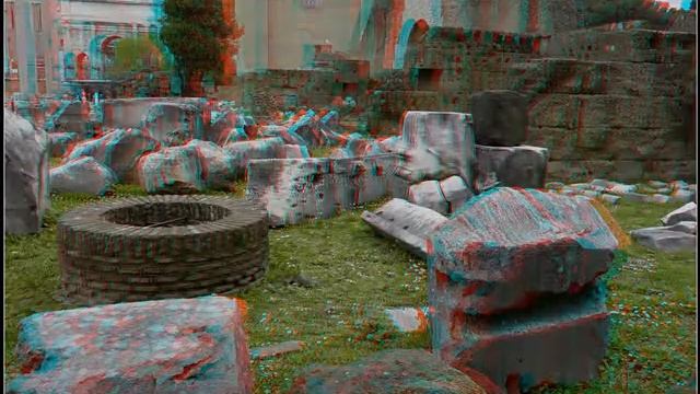 Rome stereo anaglyph red/cyan смотреть онлайн