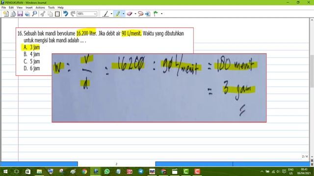 TRY OUT 1 UJIAN SEKOLAH SD MATEMATIKA PENGUKURAN 1 смотреть онлайн