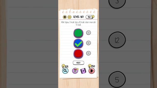 Brain Test Level 186,187,188 смотреть онлайн