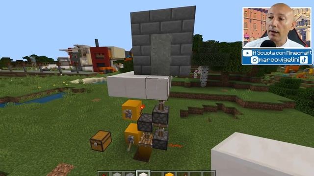 COME FARE UNA PORTA A PISTONI 2x1 AUTOMATICA CON PULSANTE SU MINECRAFT (PS4 SWITCH XBOX PE PS5) смотреть онлайн