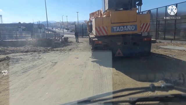 RD8 NISSAN Tadano Crane 50tons full out. смотреть онлайн