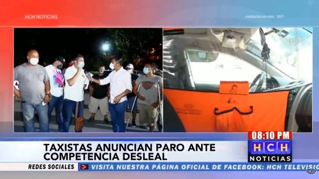 Gremio de taxistas anuncian protestas por competencia desleal en la capital смотреть онлайн