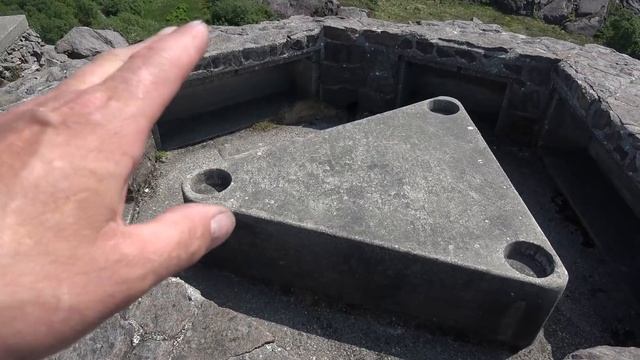 Underground German WW2 tunnels and 88 mm gun location. JUST AWESOME ! смотреть онлайн