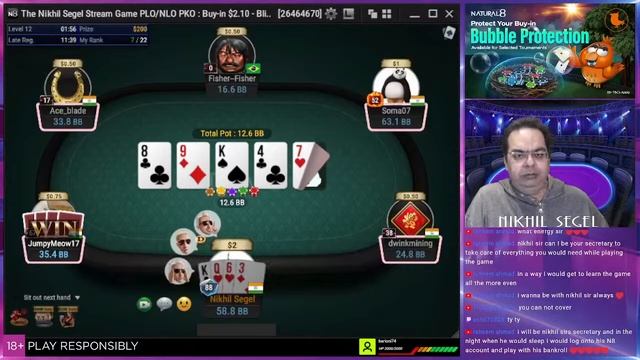 Natural8: $2.10 6 MAX PLO/NLO PKO: $200 GTD смотреть онлайн