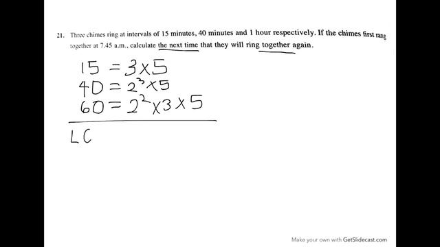 Sec 1 Chapter 1 Mentor Mathematics Qn 21 смотреть онлайн