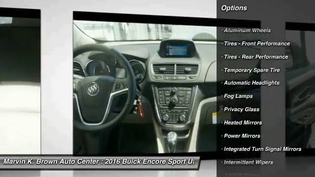 2016 Buick Encore San Diego CA 216159 смотреть онлайн