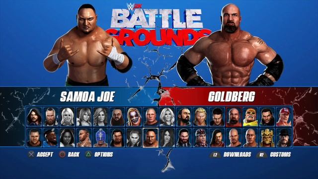 WWE 2K Battlegrounds Roster Menu, 32 Superstars (XB1, PS4, PC, Nintendo Switch, Stadia) Concept