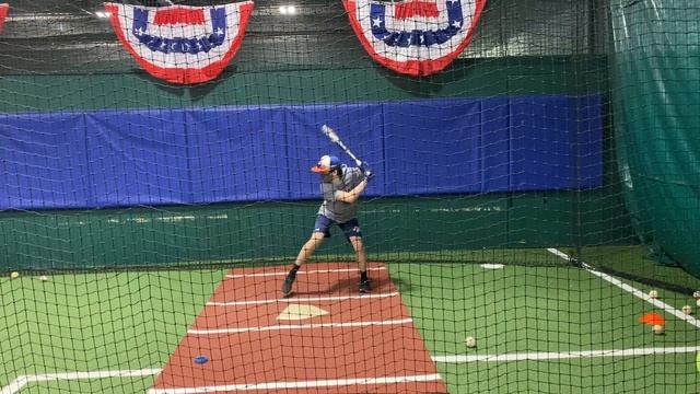 CJ Chatterton (Georgetown Prep 2024) Switch Hitting SS - 2021 Winter BP смотреть онлайн