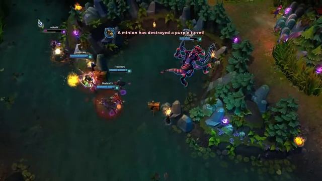How to Baron Steal - Cho`Gath Style - LoL смотреть онлайн