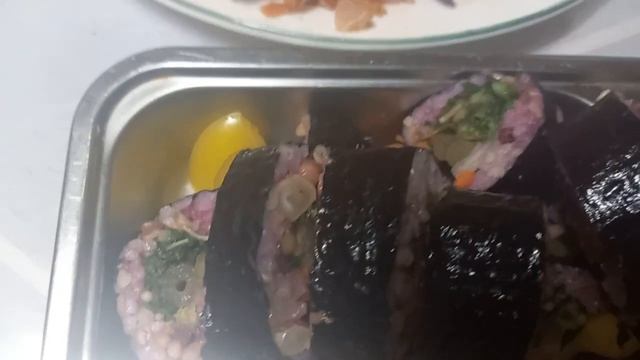 MAMA FOOD 식판-엄마표! 냉이 백김치 김밥~~~~!@sungodcross смотреть онлайн