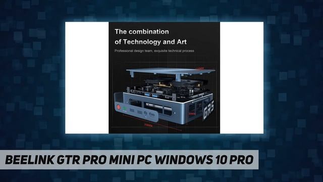 Beelink GTR PRO Mini PC Windows 10 Pro AZ Review смотреть онлайн
