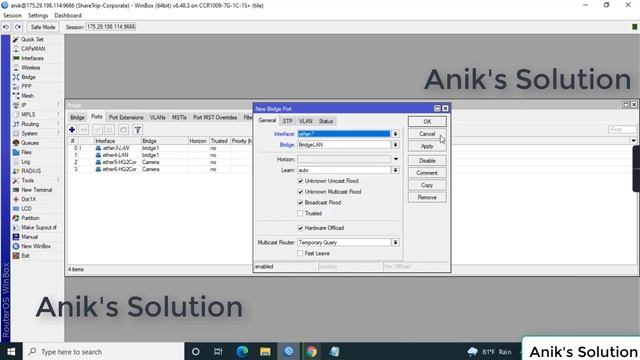 How to Create Bridge Interface in MikroTik | Latest Video 2021 | смотреть онлайн