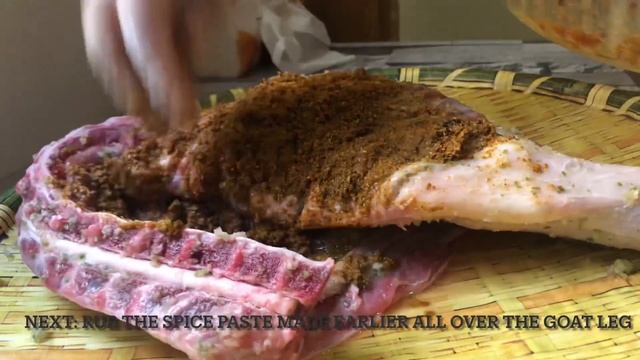 How to make GOAT (whole) LEG [ASMR] | so delicious - Mona's Diaries смотреть онлайн
