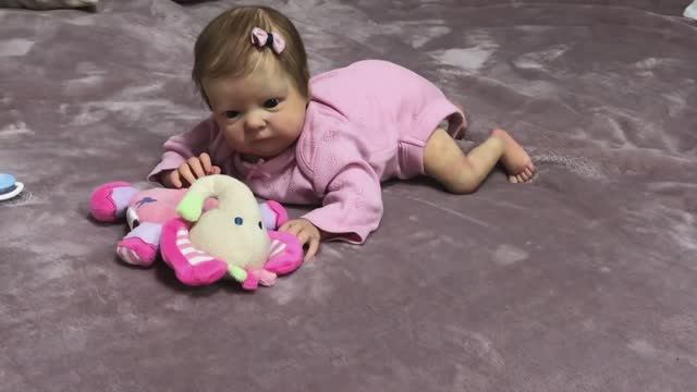 Бони ползётПрошиваю Мэлади)| reborn doll | куклы реборн смотреть онлайн