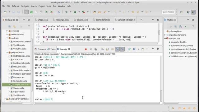 Inheriting from Function Types (in Scala) смотреть онлайн