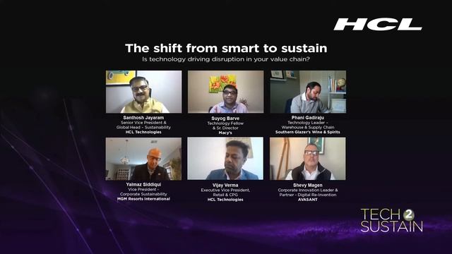 HCL #Tech2Sustain Session 3, Segment 1: Right technology adoption in sustainable consumerism смотреть онлайн