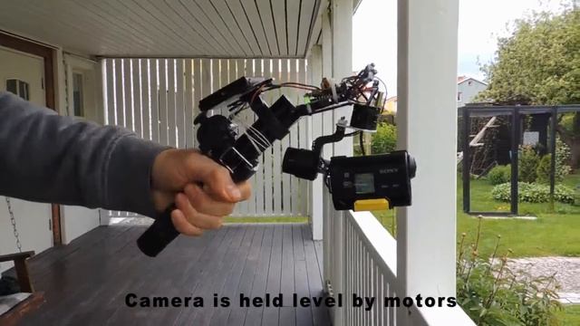 Homemade Sony Action Cam handheld gimbal смотреть онлайн