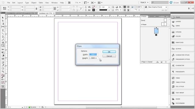 Adobe InDesign Tips : How to Draw a Black Circle With InDesign смотреть онлайн