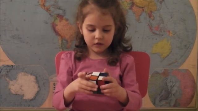 Rubik's Cube 2x2 - 6 Years Old Child смотреть онлайн