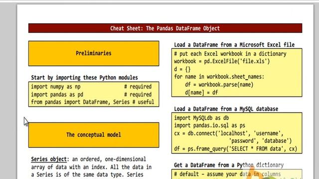 Thao tác với các file excel dùng python pandas смотреть онлайн