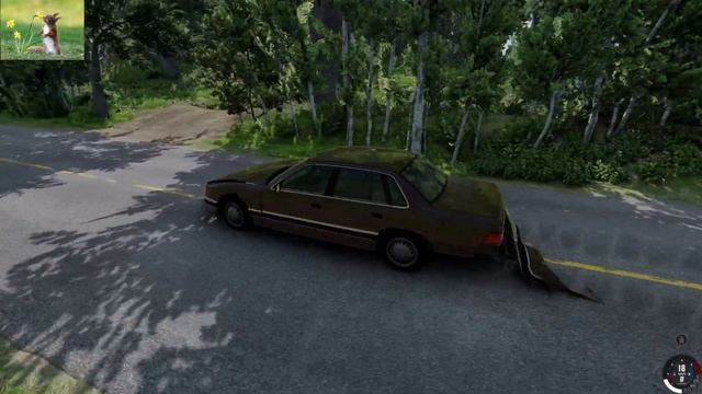 Ibishu Diadem Police Chase | BeamNG Drive | Mod Showcase смотреть онлайн