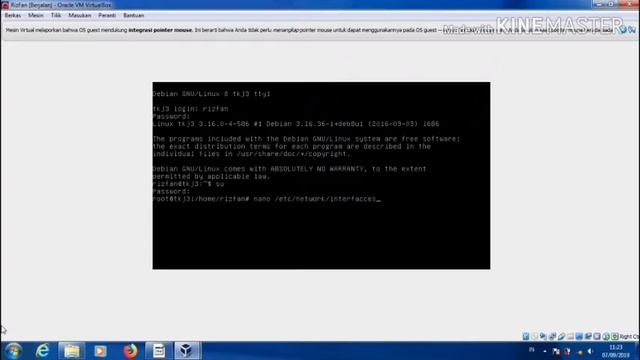 Tutorial konfigurasi ip debian server смотреть онлайн