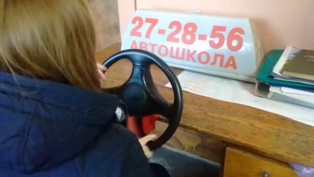Учебное видео .Повороты руля на скорость и технику смотреть онлайн