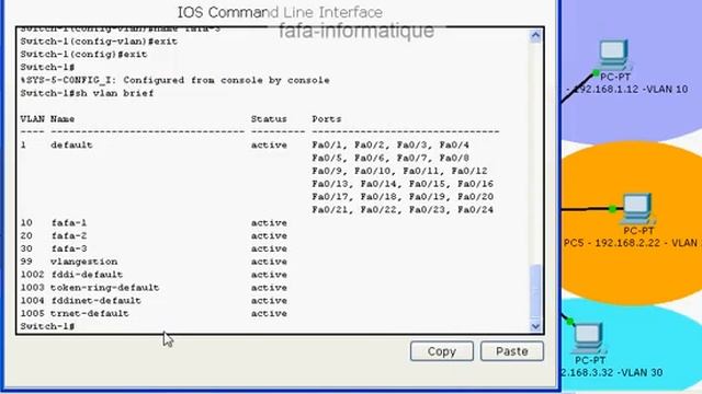 Configuration de Vlan sur Switch Cisco (tutoriel vidéo) смотреть онлайн