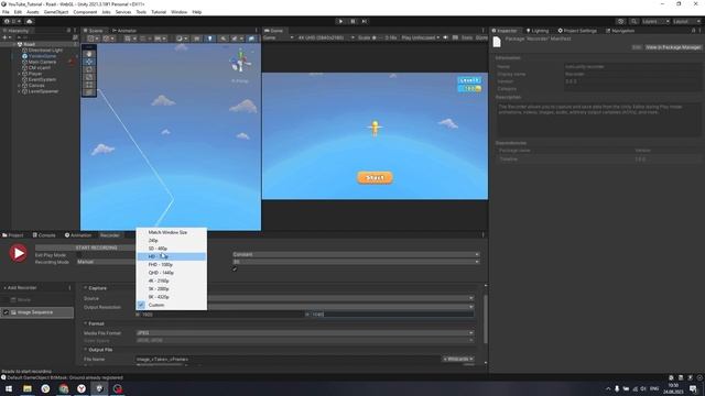 Unity Recorder Запись видео, анимаций, скринов из редактора Unity 3d смотреть онлайн