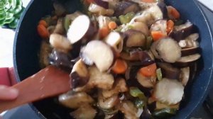 Овощное рагу из Баклажанов! Лучший рецепт из Овощей! Овощное Рагу. Вкусный ужин из Овощей!