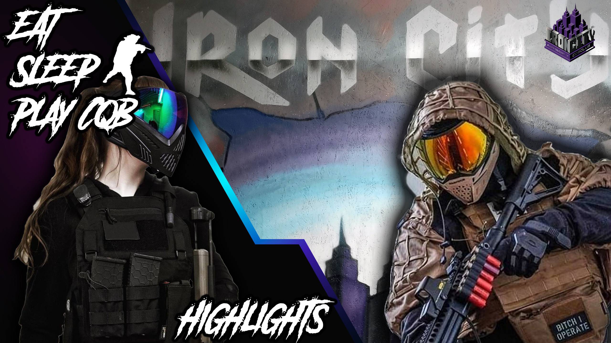 CQB Арена: Страйкбольные схватки в IRON CITY #airsoft #cqb 06.01.2025