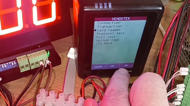 Вендинг Таймер подключаем терминал безналичной оплаты Vendotek VX смотреть онлайн