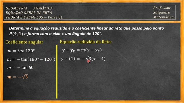 004 EQUAÇÃO REDUZIDA DA RETA смотреть онлайн