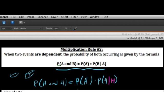 Probability Multiplication Rules (Dependent Events) смотреть онлайн
