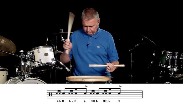 Rudiment number 33 the double drag tap . смотреть онлайн
