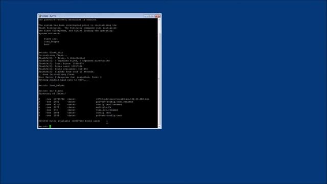 NE#8 How to reset lost password Cisco 3750 Ethernet Switch смотреть онлайн