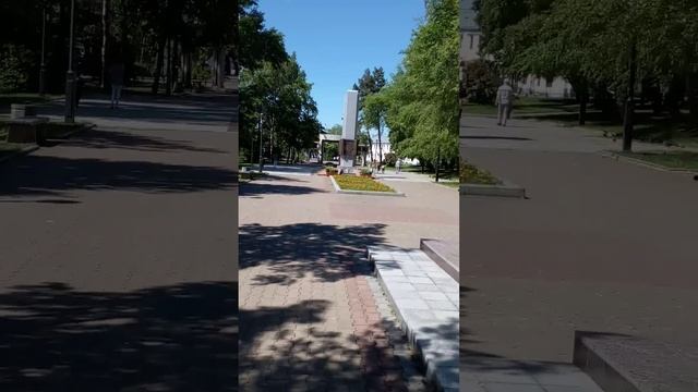 Аллея пограничной славы в Хабаровске смотреть онлайн