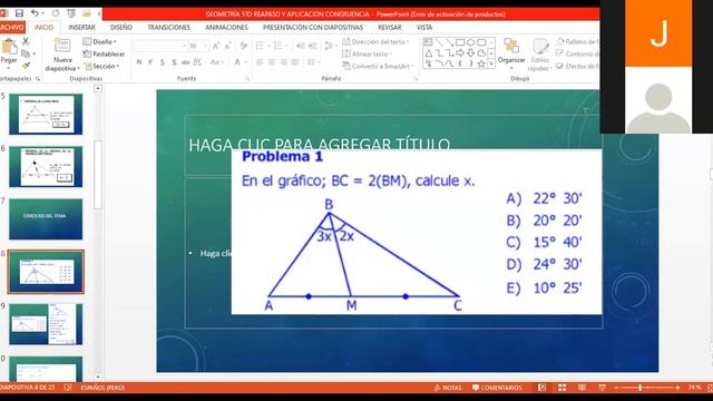 Geometría en vivo... 4to de sec. смотреть онлайн