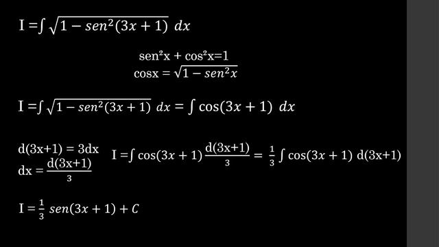 Integral (1-sen^2(3x+1)^1/2 смотреть онлайн