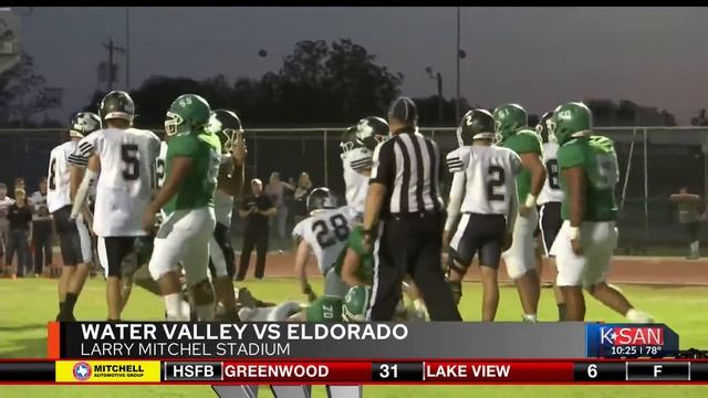 Eldorado takes on Water Valley Wildcats смотреть онлайн