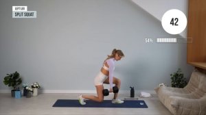 Day 2_ 35 MIN GLUTES Workout - With Weights   Mini Band (HIIT IT HARD - The Comeback)