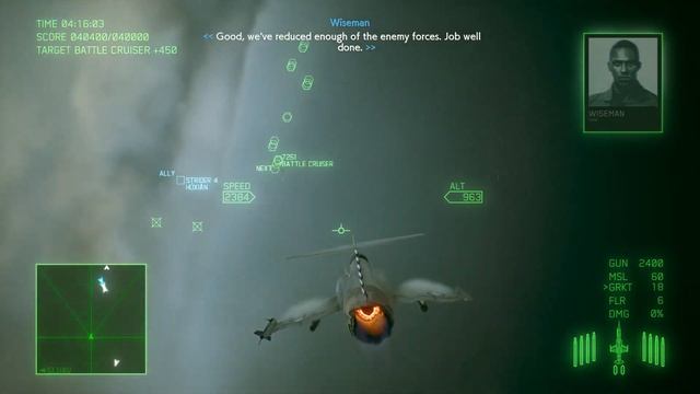 Ace Combat 7 SP mission 2 ：Anchorhead Raid - F104 No Damage Run [ACE Diffculty - A Rank] смотреть онлайн