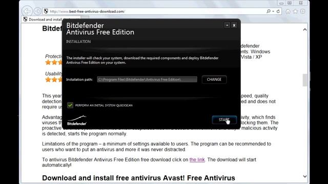How to install and setup Bitdefender Antivirus Free Edition смотреть онлайн