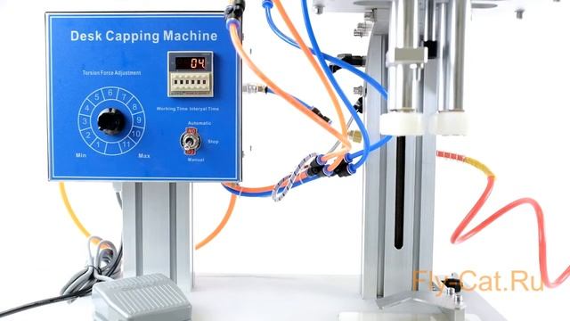 XLSGJ-6100/CGJ-6120 Универсальный укупорщик винтовых крышек смотреть онлайн